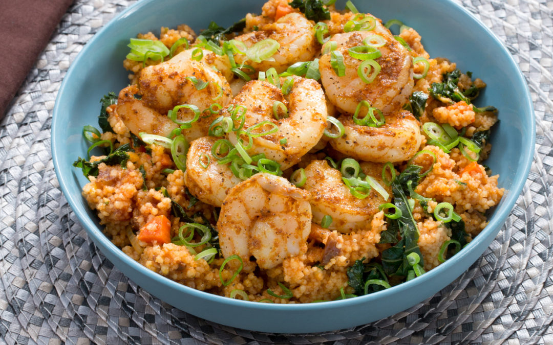 North African Shrimp & Couscous