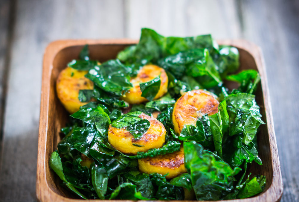 Plantain & Kale Salad