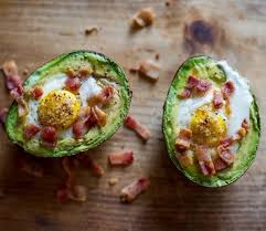 Baked Eggs in Avocado