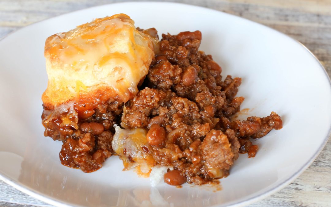 Hamburger and Biscuit Casserole