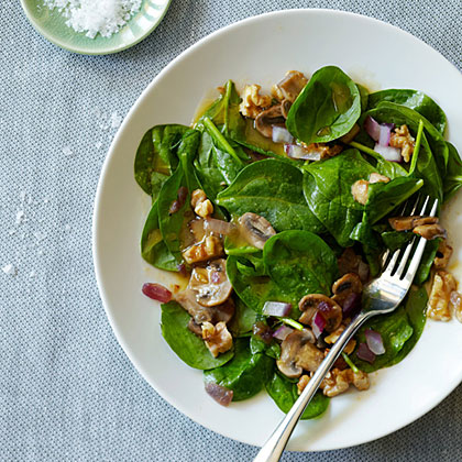 Warm Spinach Salad