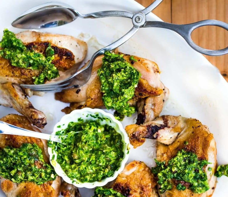 Grilled Chicken with Salsa Verde