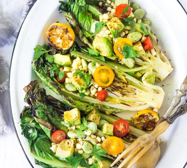 Grilled Romaine Salad