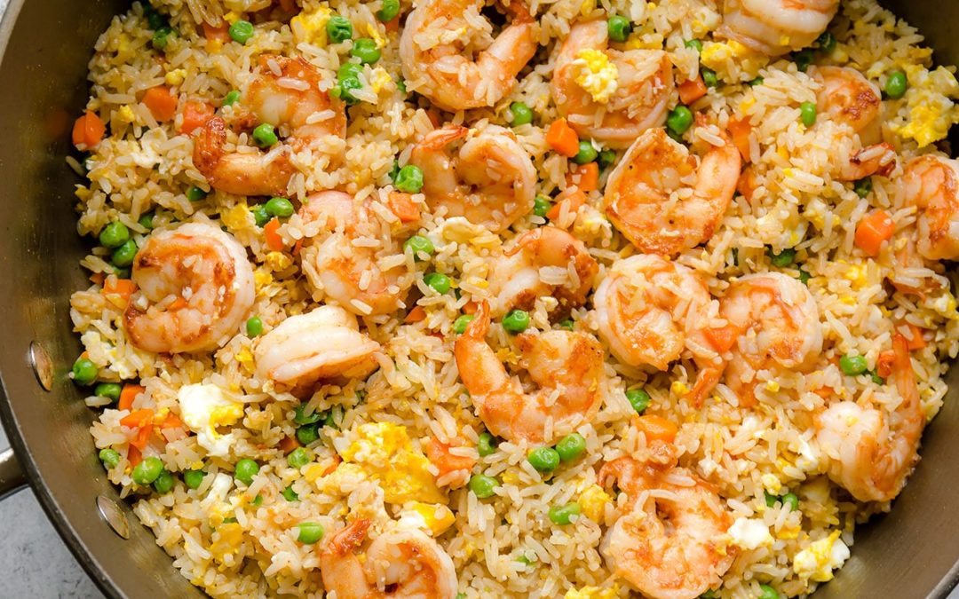 Thai Basil Shrimp Fried Rice