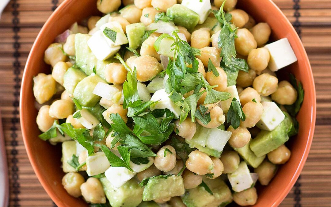 Chickpea Avocado Salad