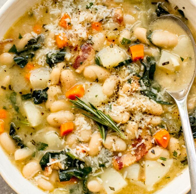 Tuscan White Bean and Kale Soup