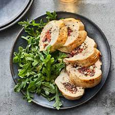 Feta and Roasted Red Pepper Stuff Chicken Breasts