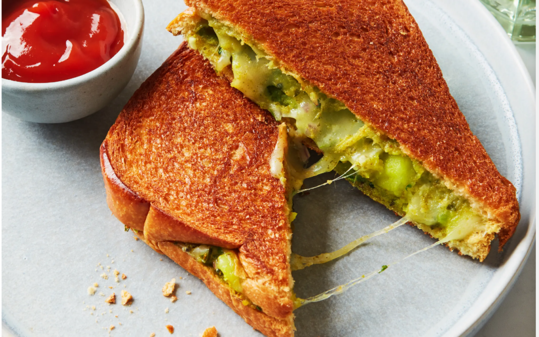 Bombay Masala Chile Cheese Toasties