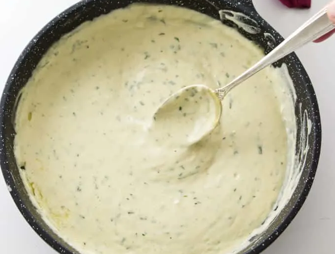 Cream Tarragon Sauce